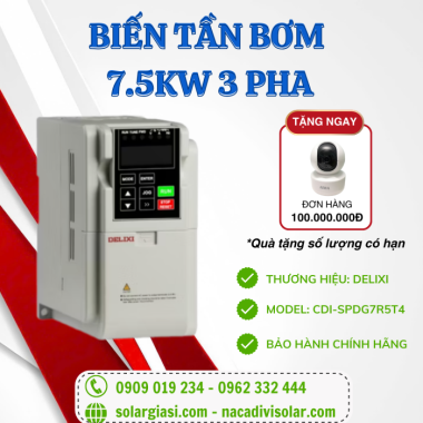 Biến Tần Bơm 7.5kw 3 Pha CDI-SPDG7R5T4