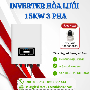 Inverter Hòa Lưới 15kW 3 Pha - SUN-15K-G05