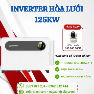 Inverter Growatt 125kW | Growatt MAX 125KTL3-X LV