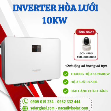 Inverter Sungrow 10kW 1 pha SG10RS