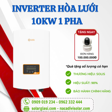 Inverter Solis 1 Pha 10KW S5-GR1P10K 