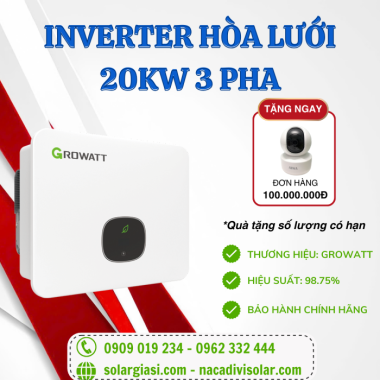 Inverter Growatt 20kW MID 20KTL3-X