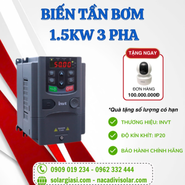 Biến Tần Bơm GD100-1R5G-4-PV