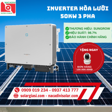 Inverter hòa lưới 50kw 3 pha SG50CX-P2