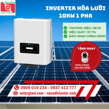 Inverter Hòa Lưới Deye DEYE SUN- 10K-G02P1-EU-AM2