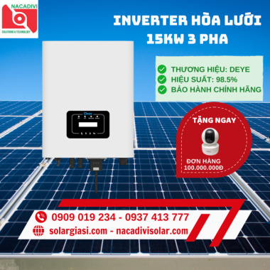 Inverter Hòa Lưới Deye SUN-15K-G06