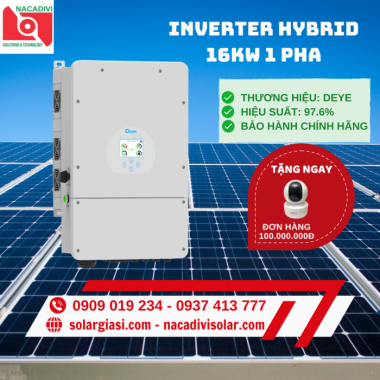Inverter Hybrid Deye 16KW SUN-16K-SG01LP1-EU