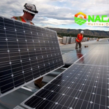 Lắp Đặt Năng Lượng Mặt Trời Cho Trạm Sạc Xe Điện Tại Long An