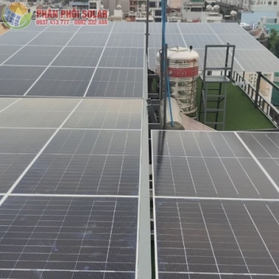 Nacadivi thi công lắp đặt điện năng lượng 30kwp tại Tân Phú - TPHCM