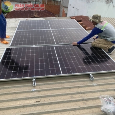 Nacadivi Thi Công Lắp Đặt Điện Năng Lượng Áp Mái Hộ Gia Đình 6Kwp tại Quận Tân Phú TPHCM