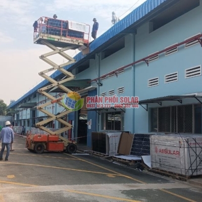 Nacadivi Thi Công Lắp Đặt Điện Năng Lượng Tại công ty Hàn Quôc Bến cát - Bình Dương