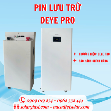 Pin Lithium 51.2V-314Ah (16kWh) – Pin Lưu Trữ Deye Pro LTM N0017-A