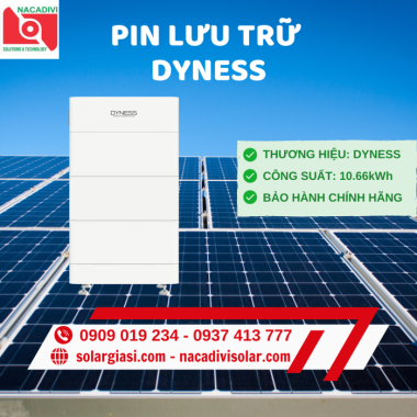 Pin Lithium Điện Áp Cao 10.66 kWh - Pin lưu trữ Dyness Tower T10