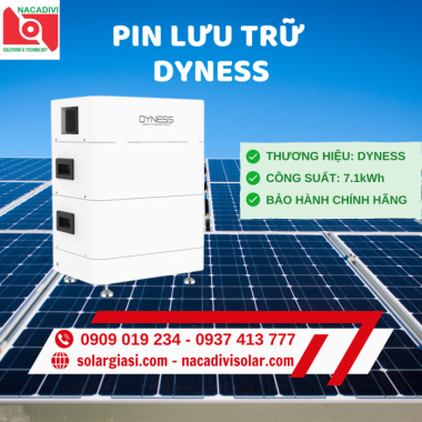 Pin Lithium Điện Áp Cao 7.10 kWh - Pin lưu trữ Dyness Tower T7