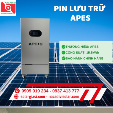 Pin Lưu Trữ Áp Thấp APESS 15.6kWh ES-BOX15