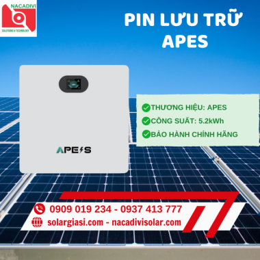 Pin Lưu Trữ Áp Thấp APESS 5.2kWh ES-BOX42