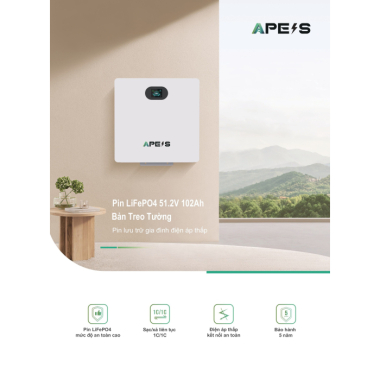 Pin Lưu Trữ Áp Thấp APESS 5.2kWh ES-BOX42
