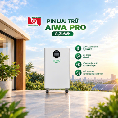  PIN LƯU TRỮ  LITHIUM 8,3KW- 51,2V -  Chu kỳ sạc/xả: 8000 lần