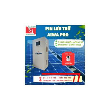  PIN LƯU TRỮ  LITHIUM 8,3KW- 51,2V -  Chu kỳ sạc/xả: 8000 lần