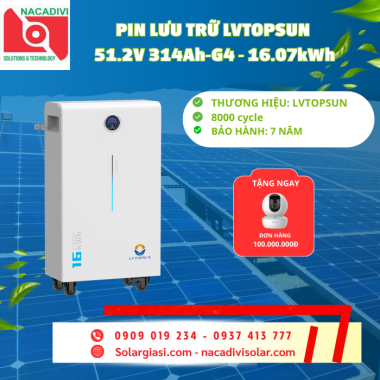 Pin lưu trữ LVTOPSUN LVTS-512314-G4 - 16.07kWh