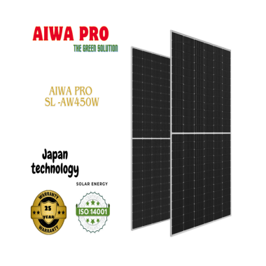 Tấm Pin Năng Lượng Mặt Trời AIWA Pro 450W