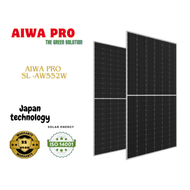 Tấm Pin Năng Lượng Mặt Trời AIWA Pro 552W